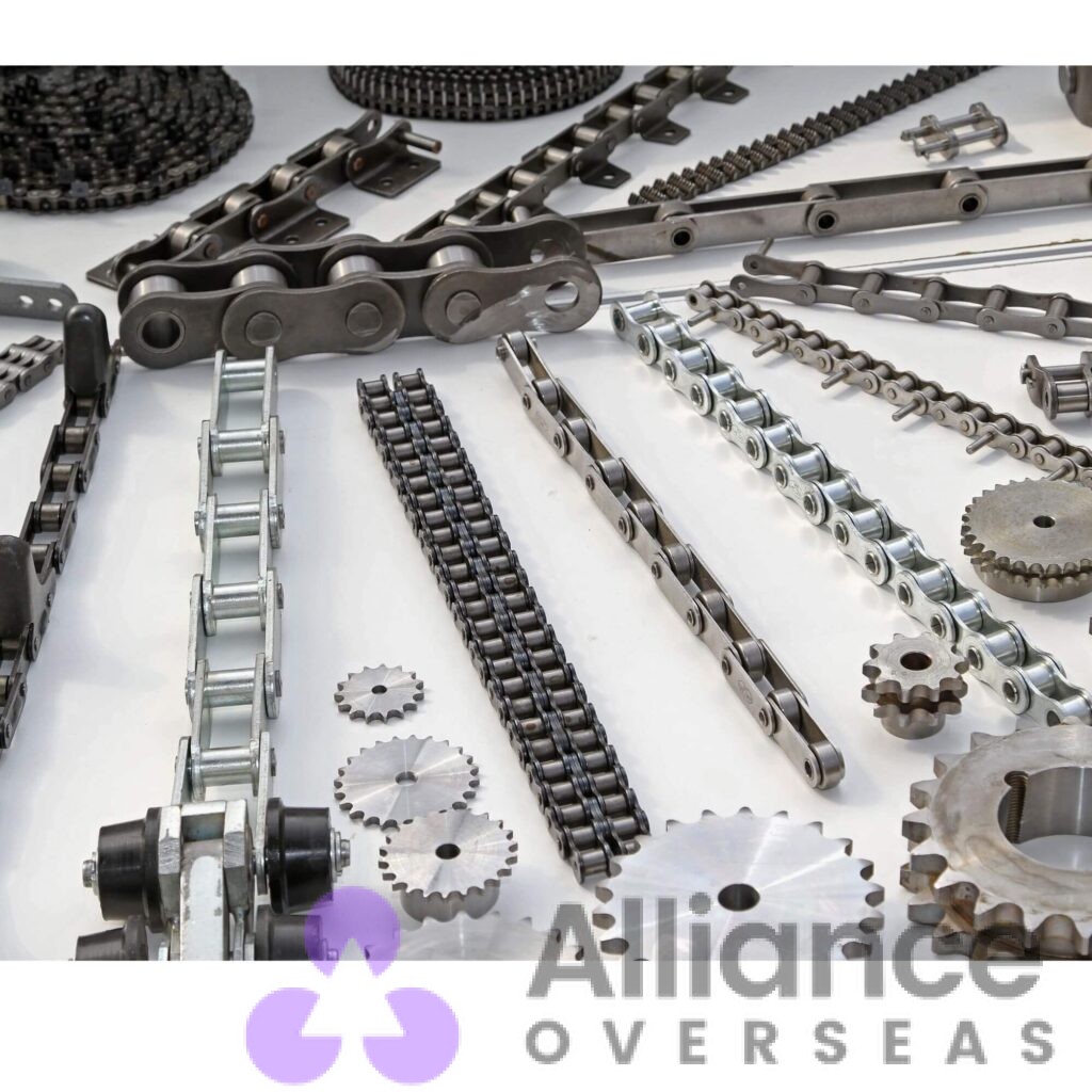Precision Contract Manufacturing by Alliance Overseas - Roller Chains & Sprockets Precision Contract Manufacturing by Alliance Overseas - Roller Chains & Sprockets